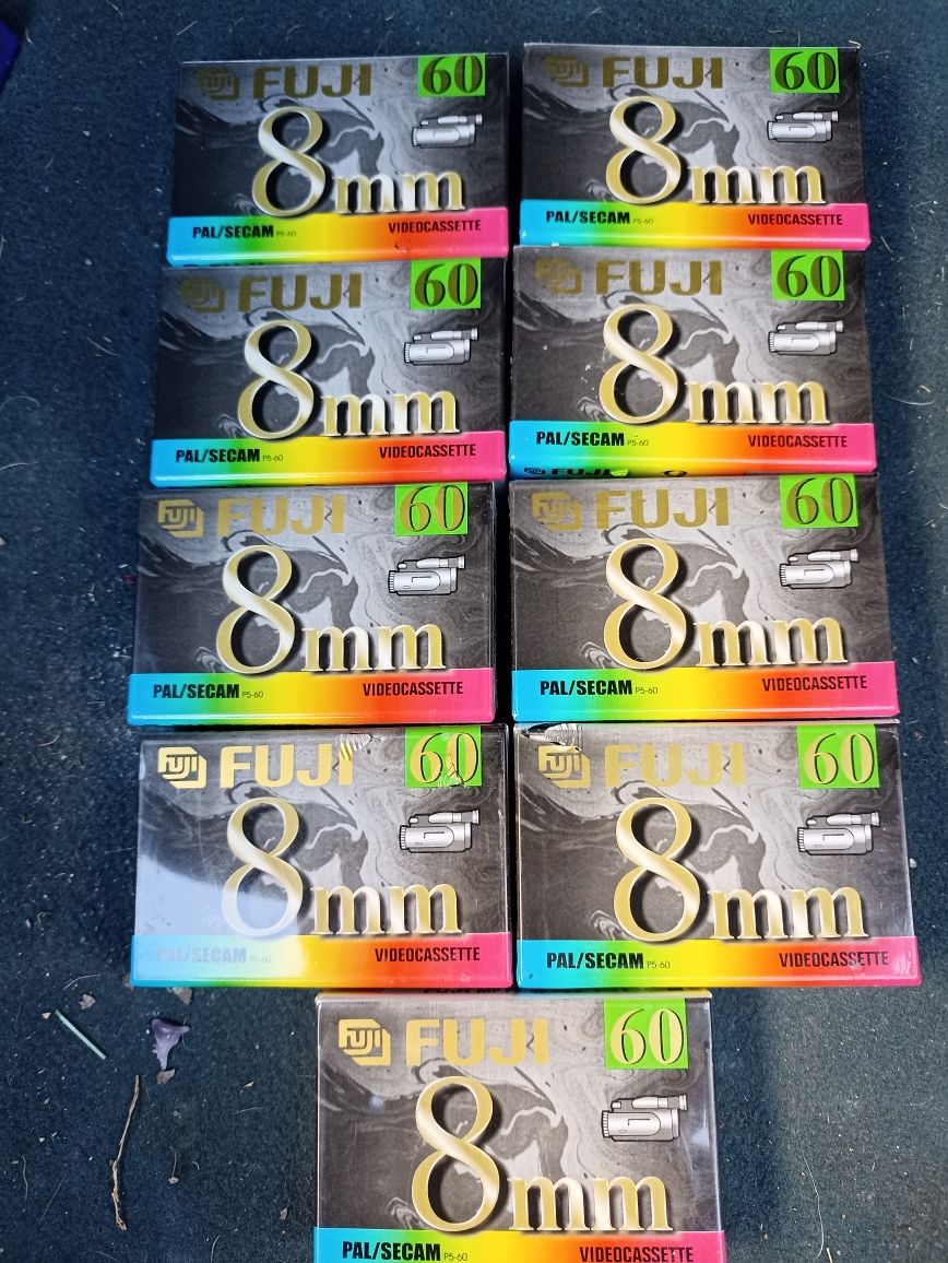 Cassetes video 8mm Fuji
