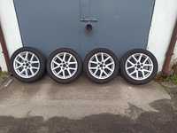 Felgi aluminiowe 17 Toyota Verso Avensis ET39 + opony letnie GoodYear