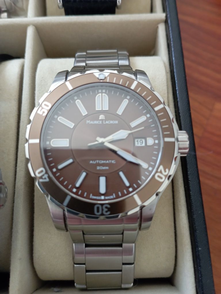 Zegarek automatyczny Maurice Lacroix Miros mi 6028