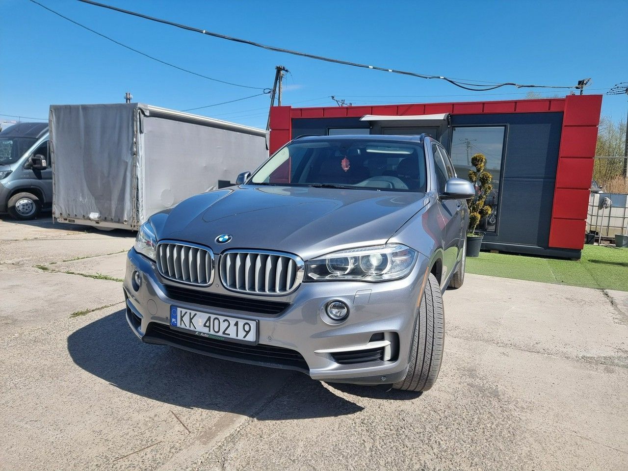 BMW X5 panorma,brązowe skóry,HUD, 450KM