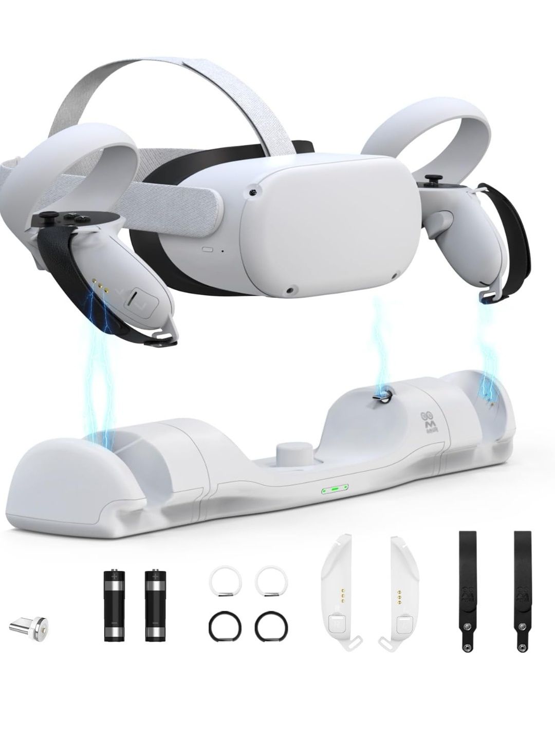 Ulepszona stacja ładująca AMVR z kablem ładującym USB-C do Meta/Oculus