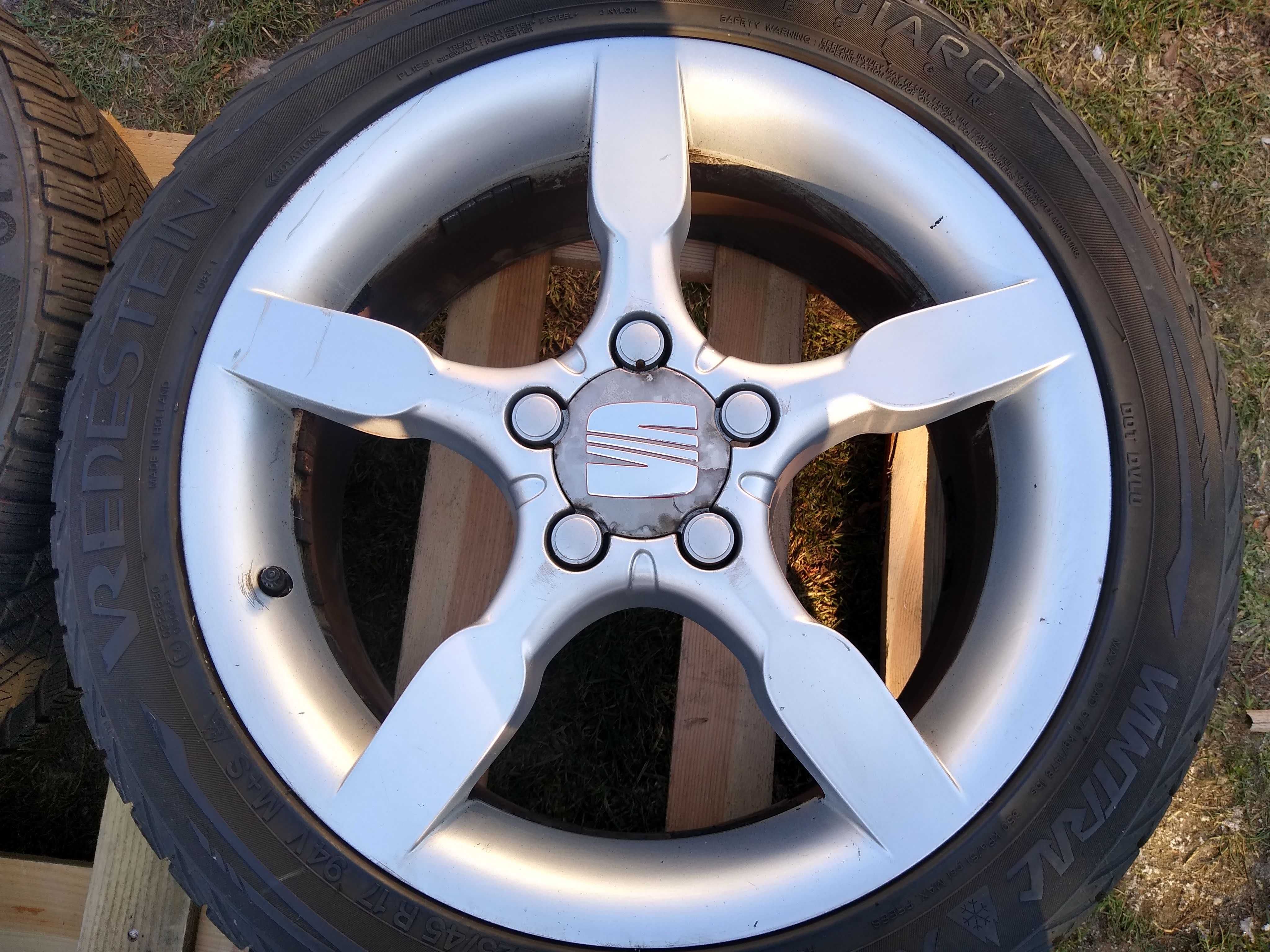 Alufelgi 17 cali 5x112 SEAT Leon Altea CUPRA Audi Seat Skoda VW A3