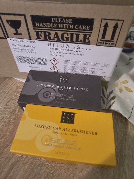 Rituals zapach do samochodu