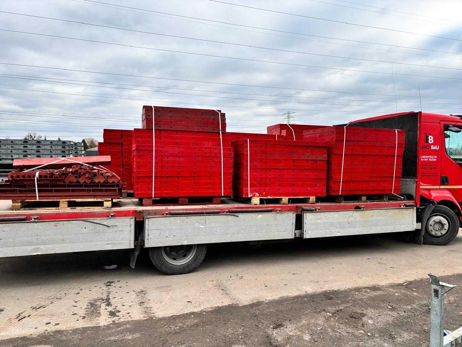 Szalunek szalunki ścienne fundamentowe PASCHAL RASTER 134m2 Lekkie