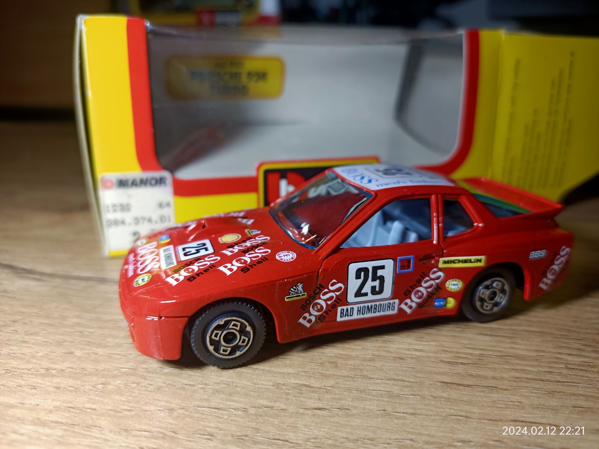 Bburago Porsche 924 Turbo 1/43