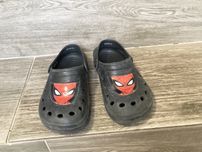 Buty ala Crocs rozm 30/31 spiderman