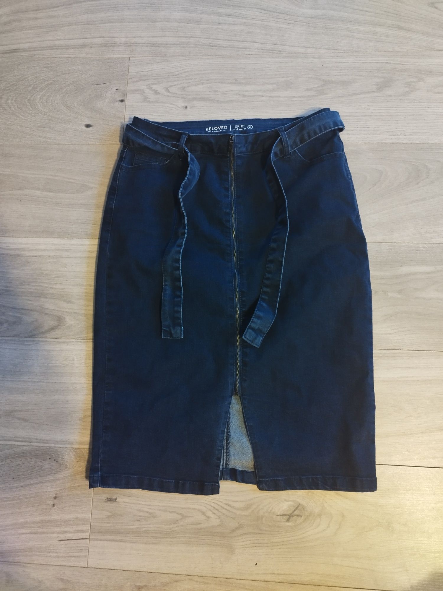 Spódnica jeansowa MIDI rozm. XL