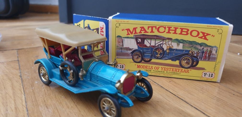 Lesney Matchbox 1909 Thomas Flyabout 1/43 z pudełkiem
