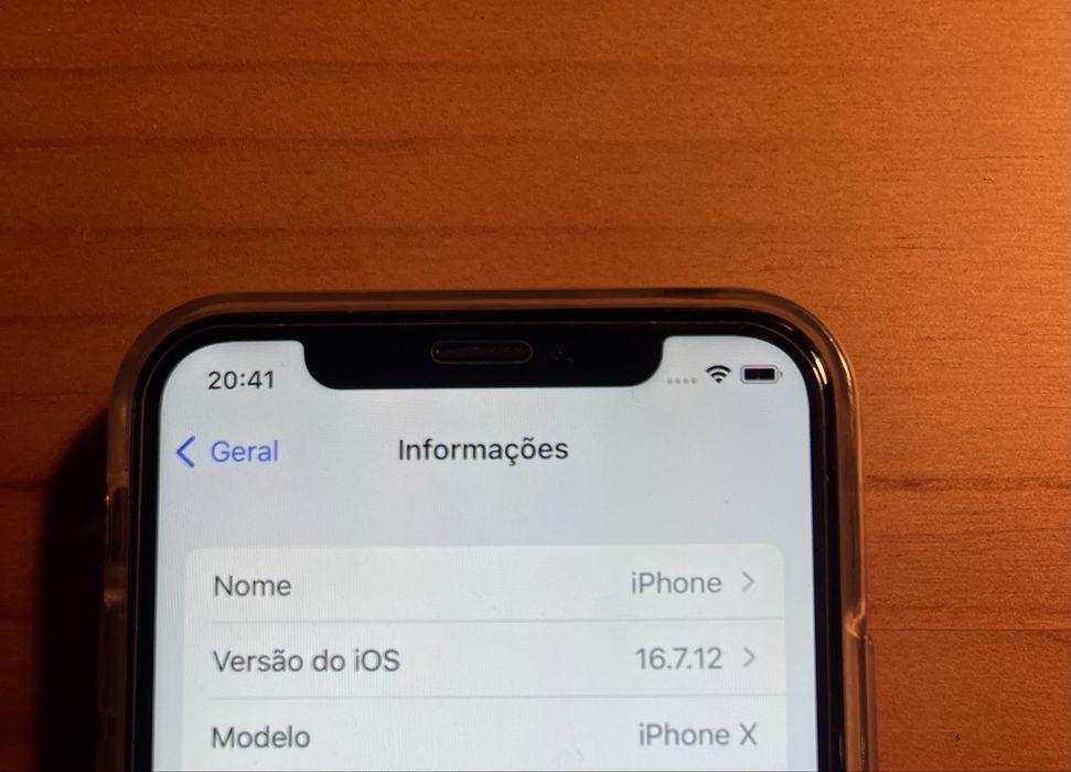 iPhone X 64GB Livre como novo