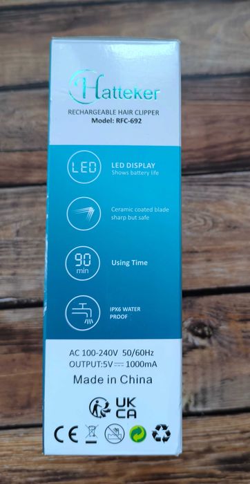 Profesjonalna męska maszynka do strzyżenia włosów