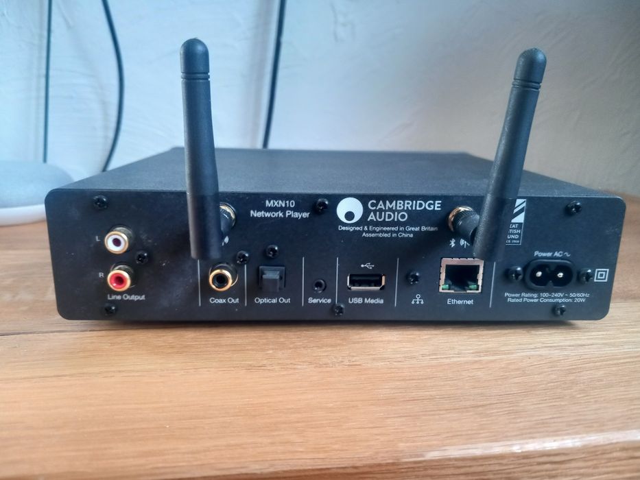 Streamer sieciowy z DAC Cambridge Audio MXN10 na gwarancji