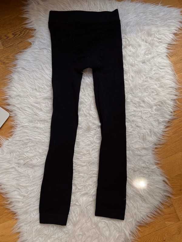 Czarne leginsy getry legginsy calvin klein rozmiar m z napisem