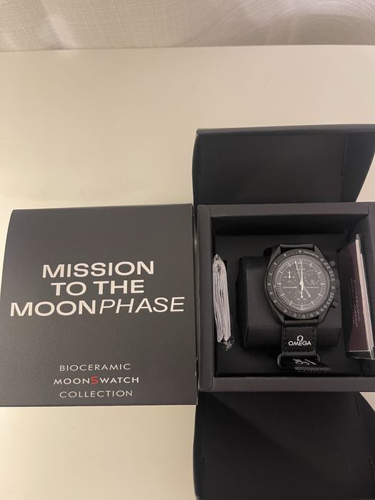 Omega x swatch mission to the moonphase
