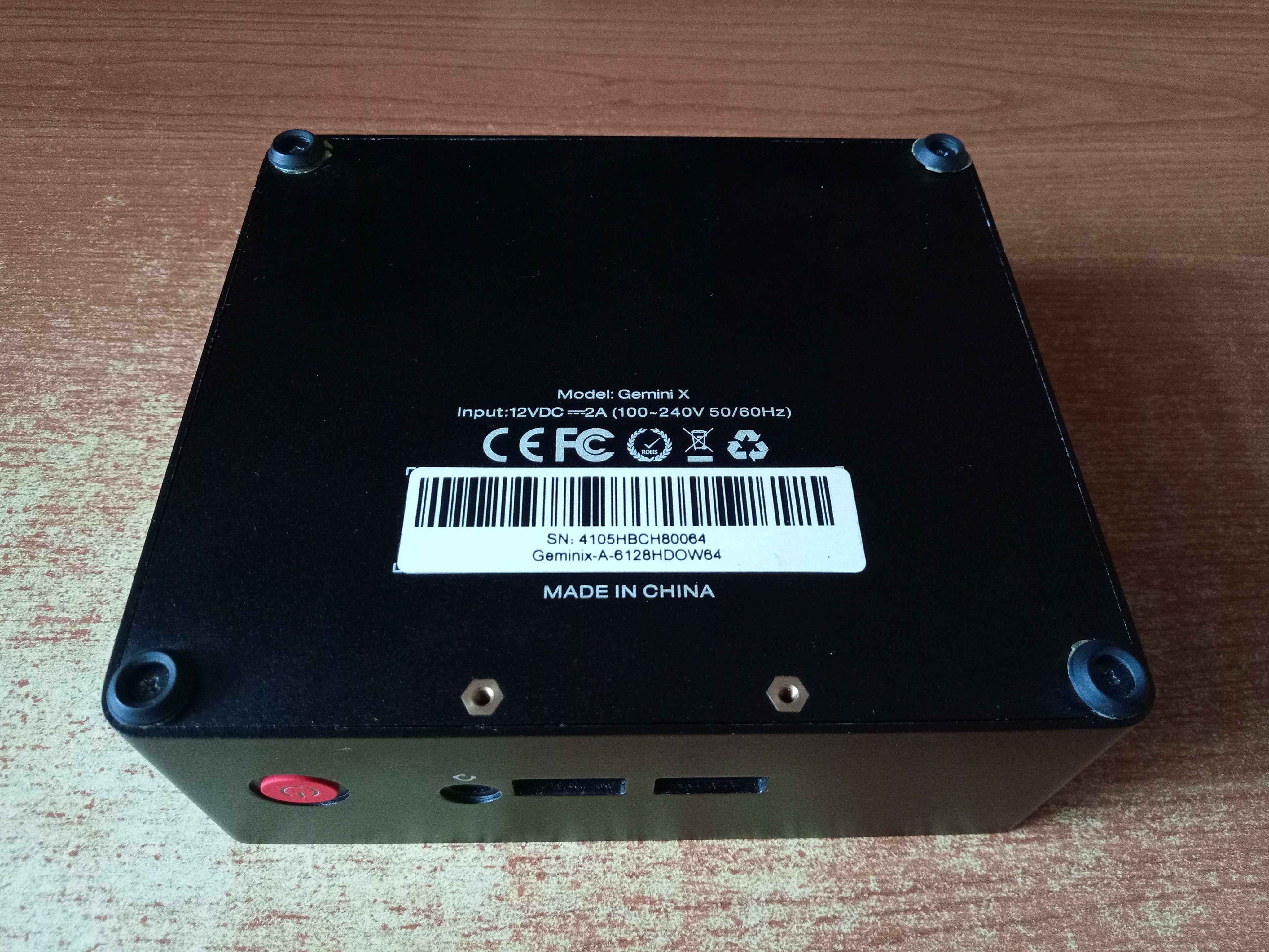 Beelink Gemini X45 Intel J4105 CPU 1.5GHz + 6GB RAM + 128GB mSATA SSD