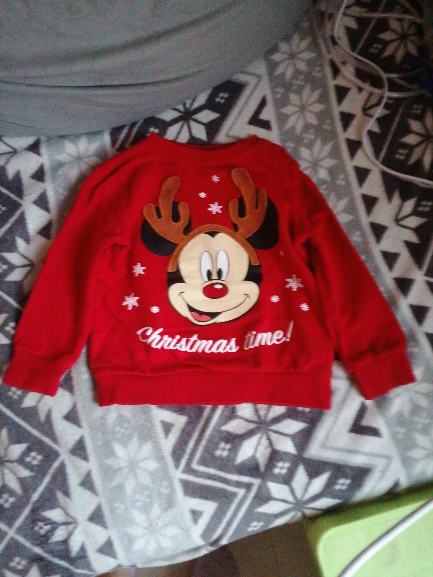 Bluza świąteczna Mickey