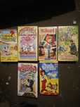 Kasety VHS wideo,6 szt. Bajki ,