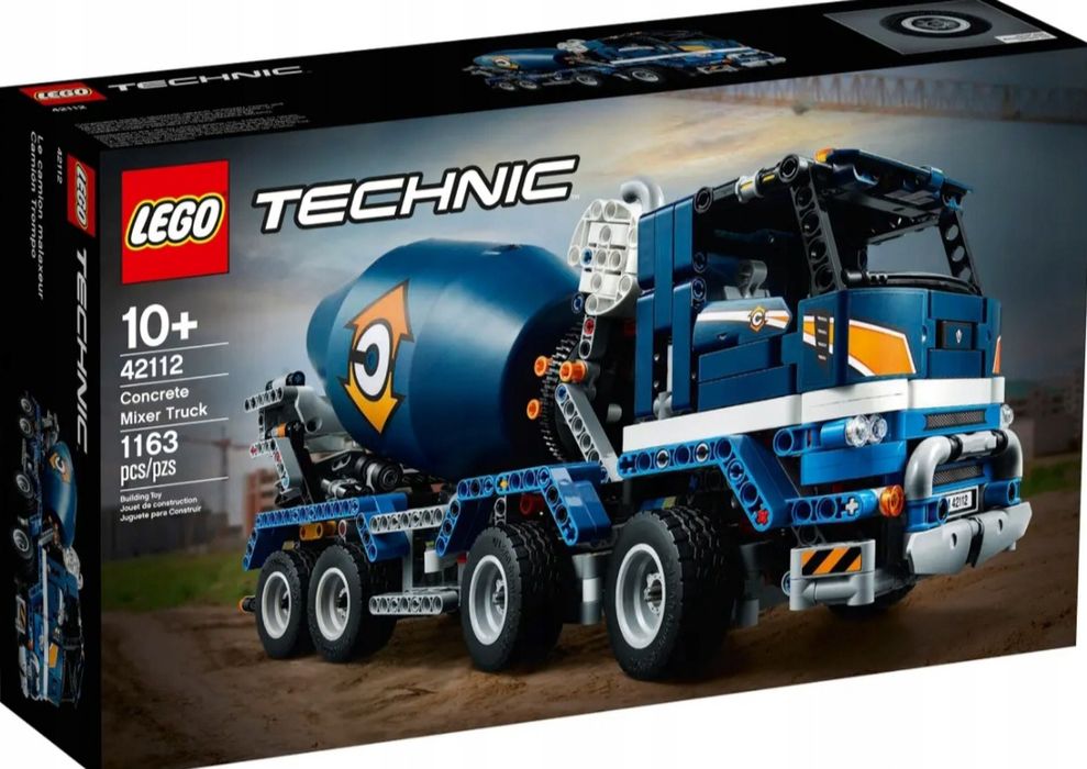 LEGO Technic 42112 Betoniarka 100% komplet