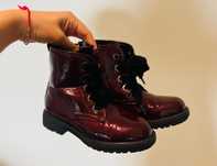 Bota menina bordeaux tamanho 30 gioseppo