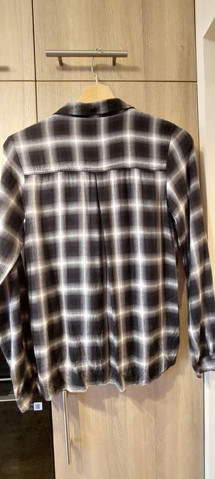 Koszula czarna kratka cool club rozm. 170