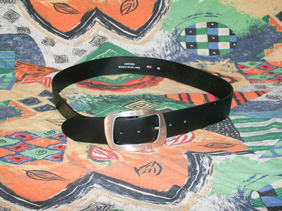 Кожаный ремень 85 р