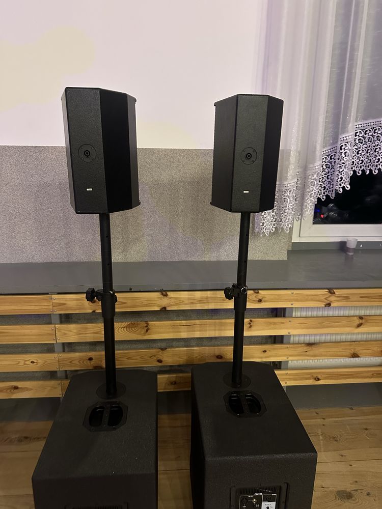 Nagłośnienie kolumny 1200W RMS słupkowe liniowe