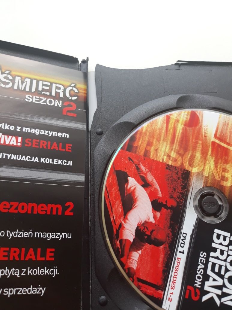 DVD Skazany na śmierć. Prison break. Sezon2, Dysk1, Odcinki 1-2.