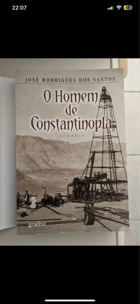 Livro “O Homem de Constantinopla”
