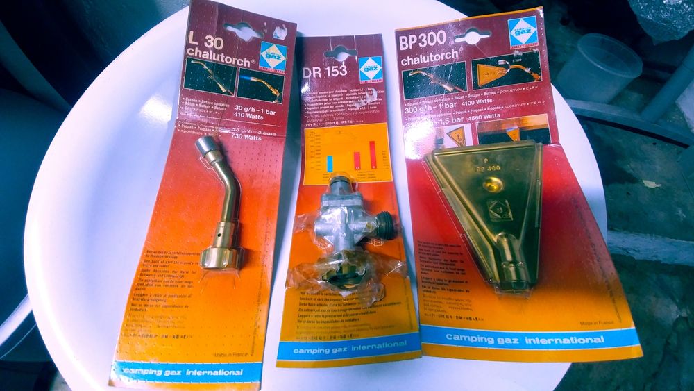 Campingaz   vários queimadores troco por algo de meu interesse