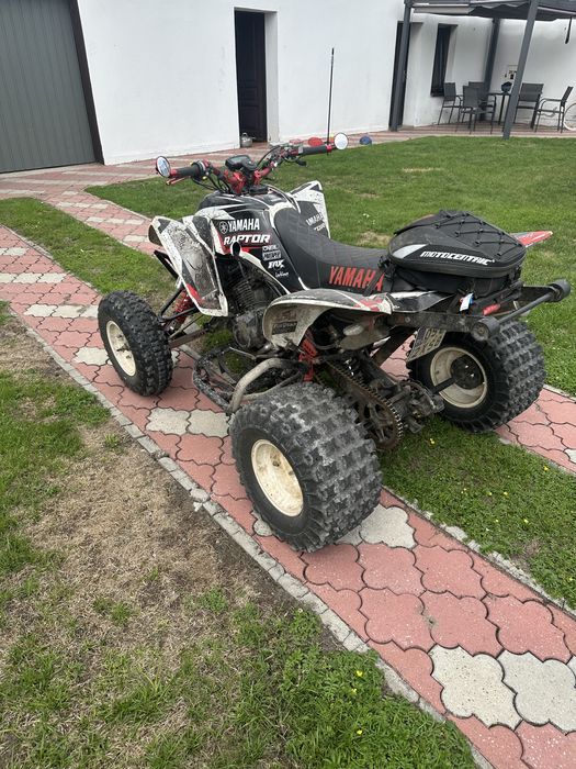Sprzedam yamaha raptor 350 po swapie na cb500