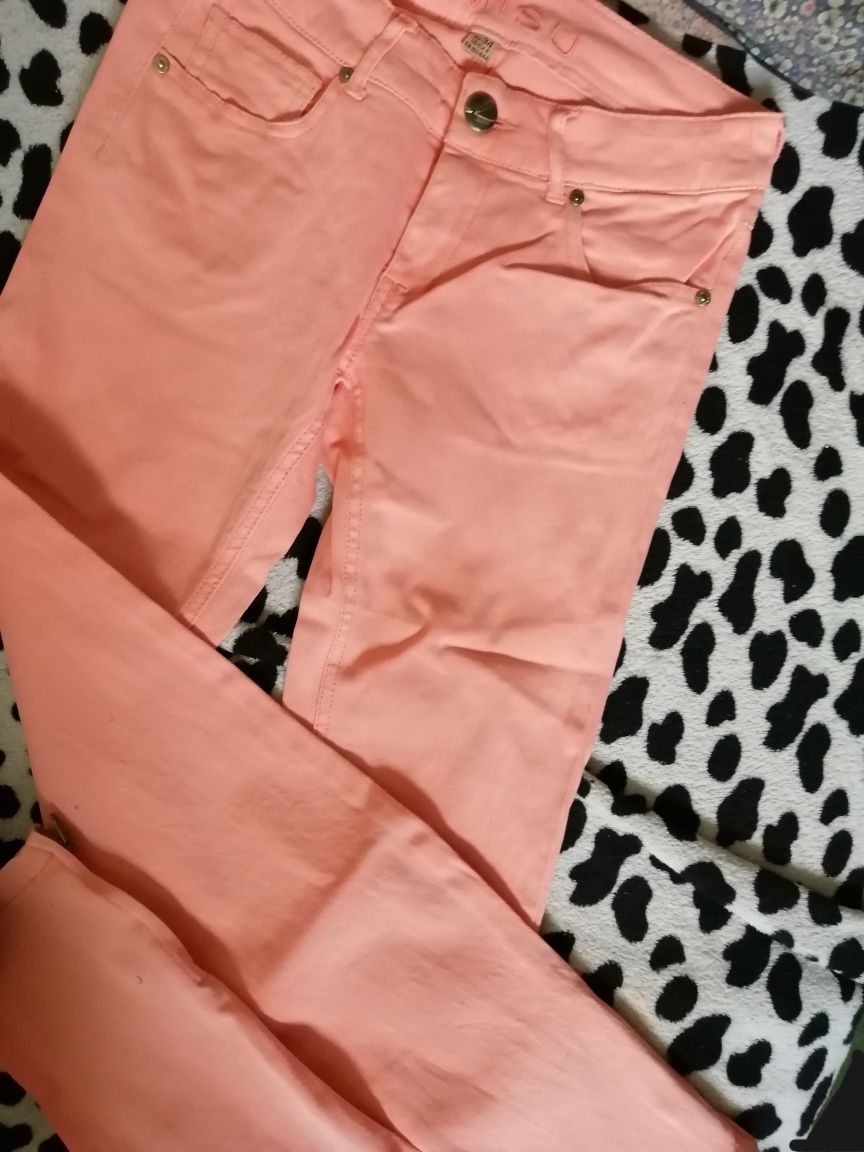 NEW YORKER spodnie skinny rurki dżins jeansy zwężane dopasowane