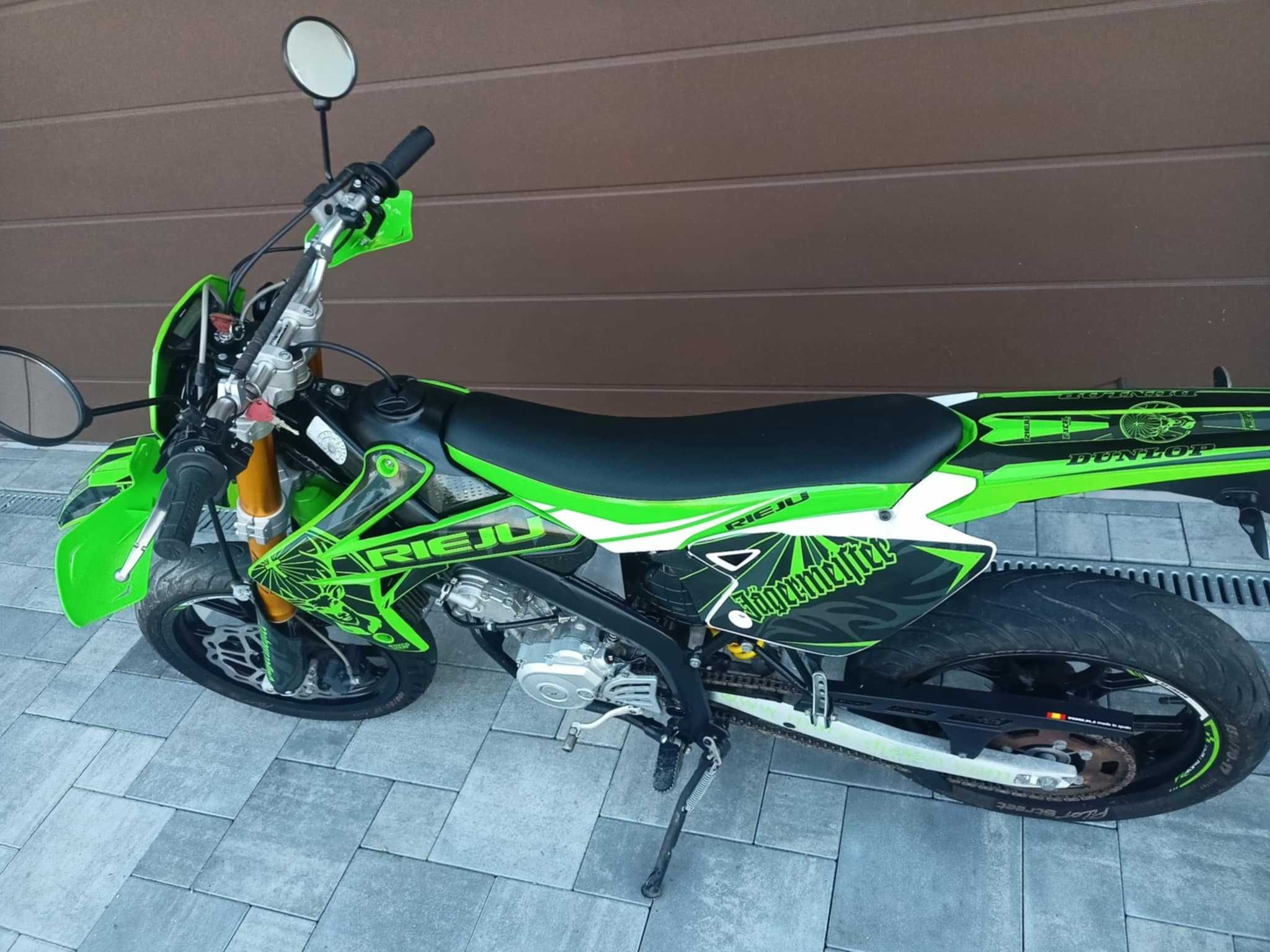 Rieju Marathon MRT 125 z 2018 roku(silnik Yamaha wr)