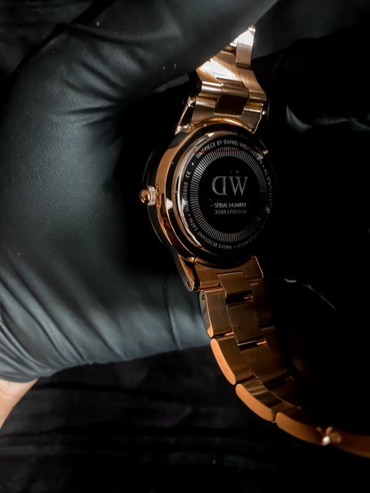 Relógio Daniel Wellington Rosa-Dourado