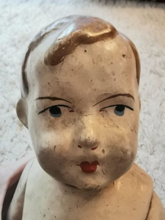 Boneco muito antigo articulado