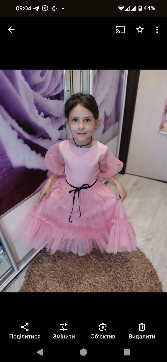Святкова сукня, плаття на 6-7 років