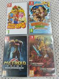 Vendo ou troco quatro jogos para Nintendo Switch