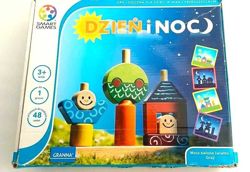 Gra logiczna Dzień i noc Smart Games Granna dla dzieci