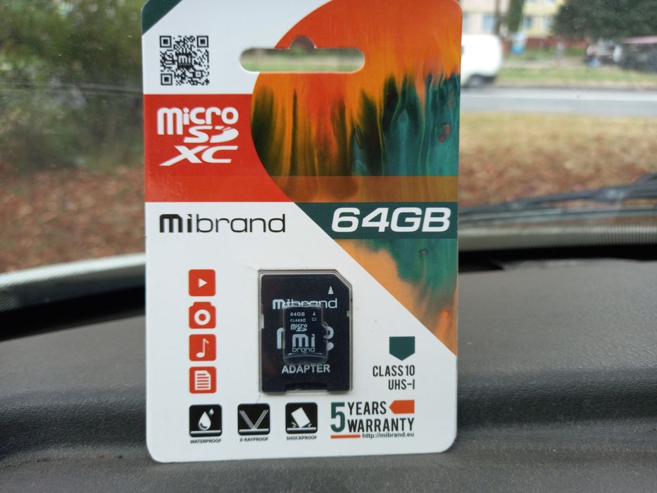 Карта пам'яті Mibrand microSDHC Class 10 UHS
