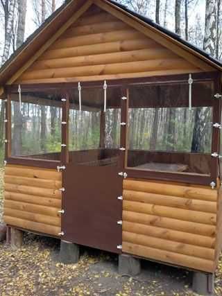 Вікна м'які з тканини ПВХ