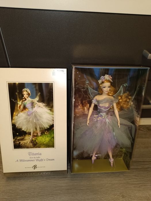 Kolekcjonerska Barbie Sen nocy letniej Titania NRFB
