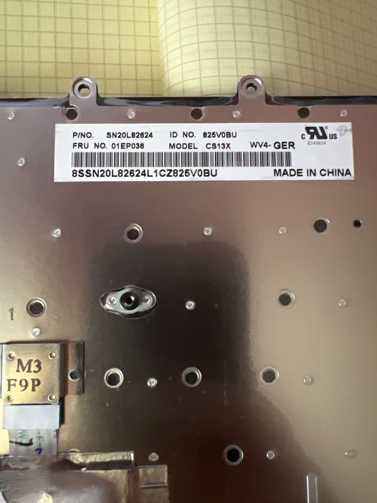 Klawiatura ThinkPad X1 model C513X