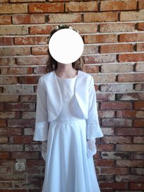ALBA - sukienka dla dziewczynki rozm. 134-140 + dodatki