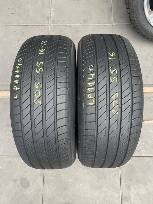 Opony letnie 205/55/R16 Michelin e Primacy / 2021r - 2 sztuki