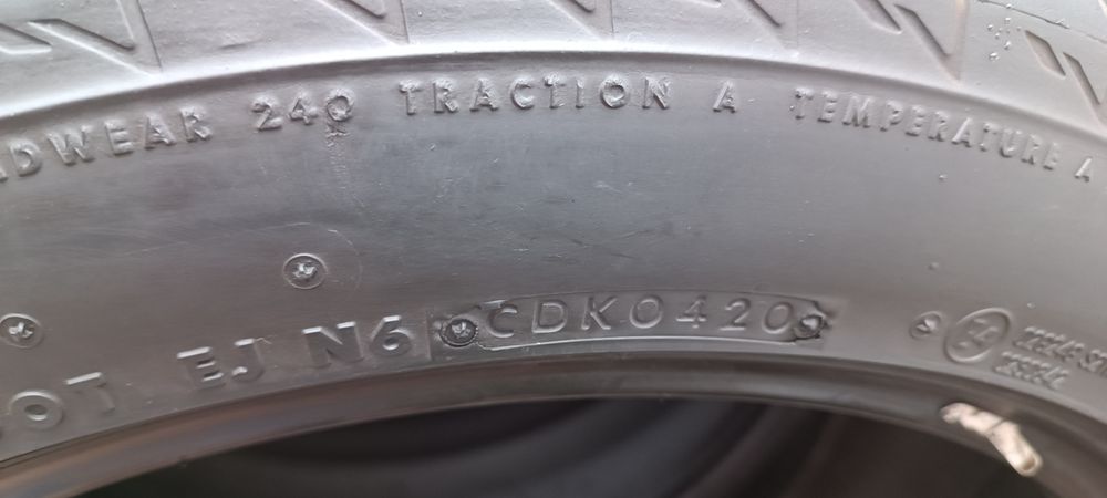 255 45 R19 Bridgestone Potenza 5007A літня гума комплект