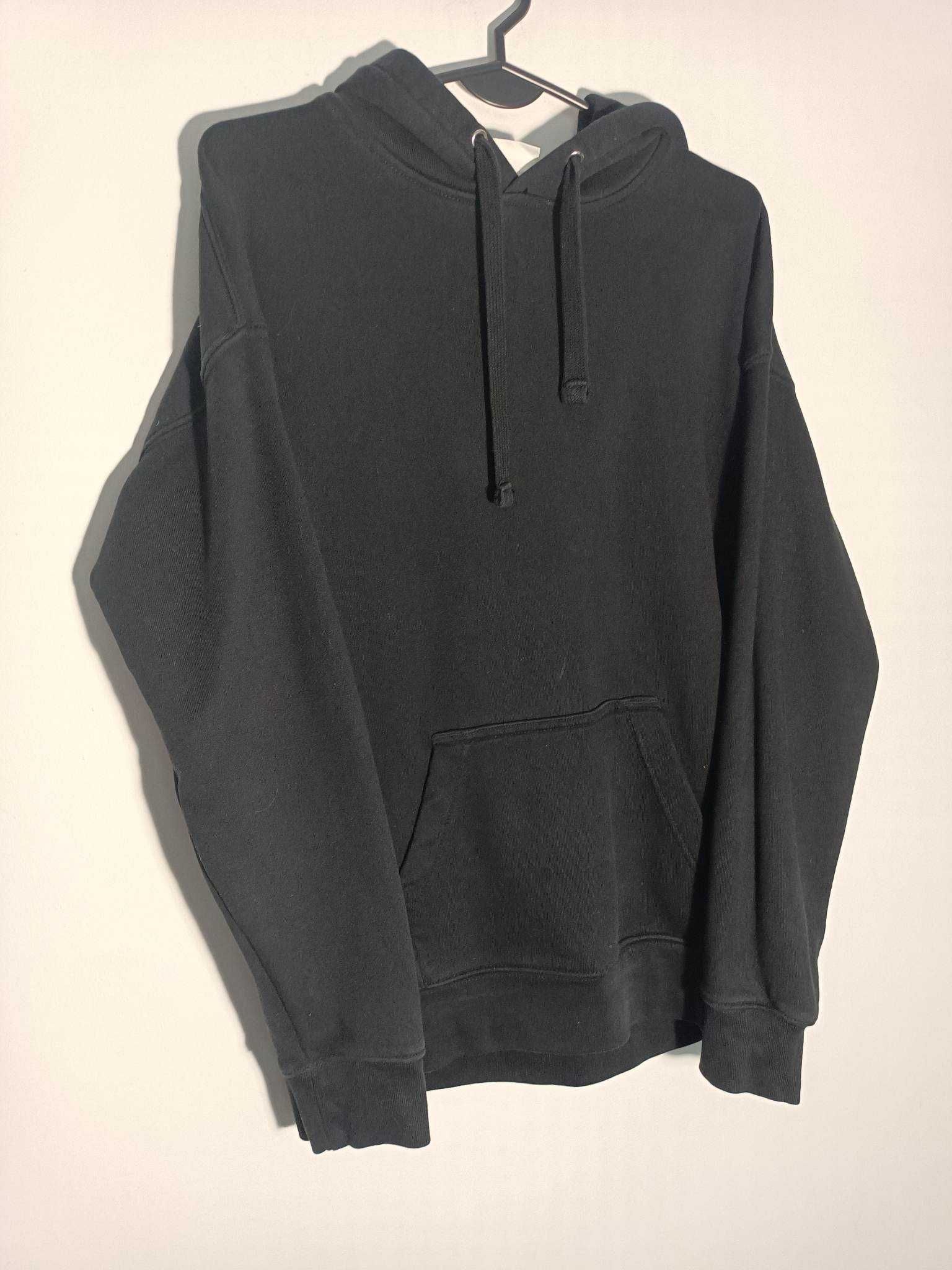 Czarna basic bluza hoodie H&M