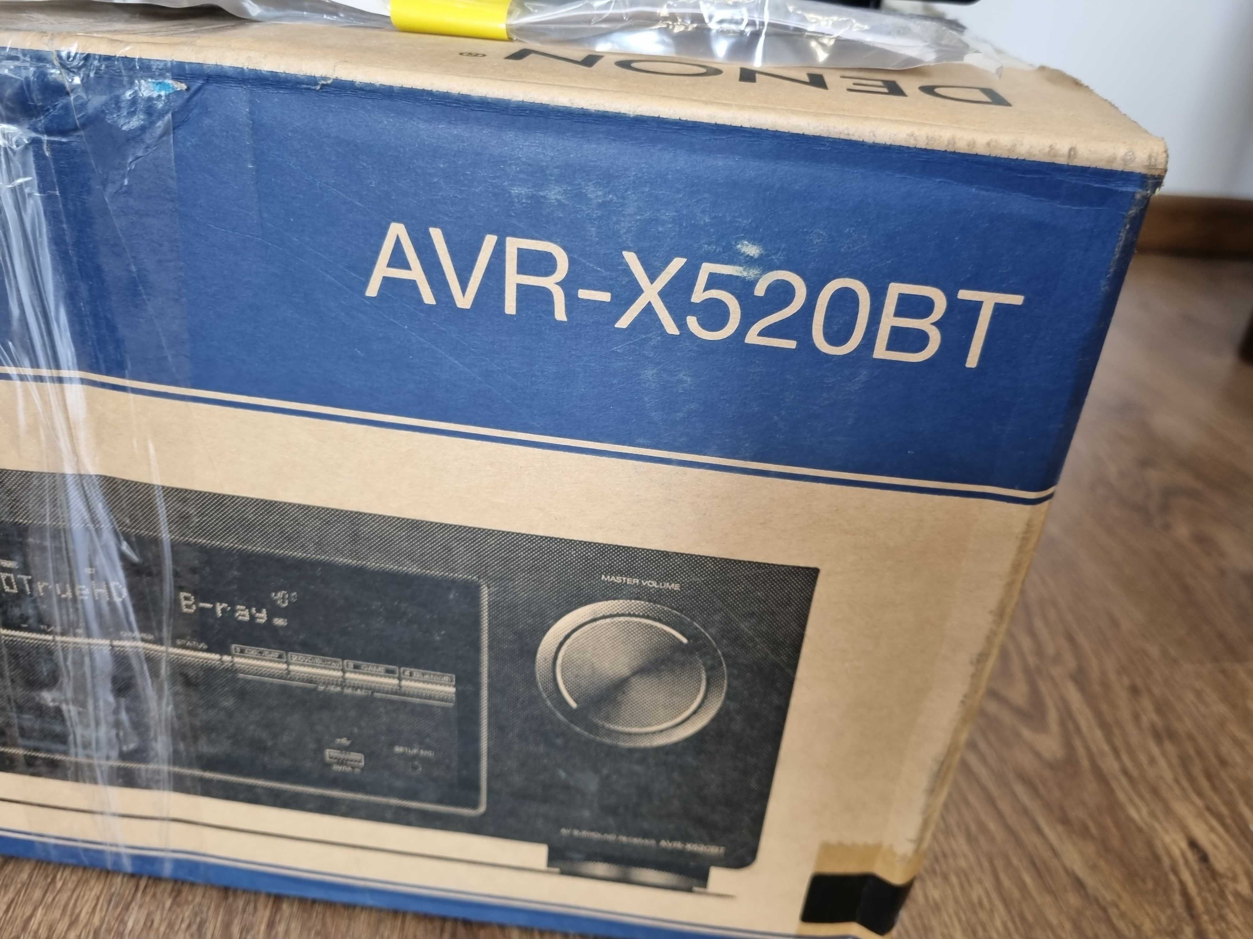 amplituner wzmacniacz DENON AVR-X520BT kino domowe