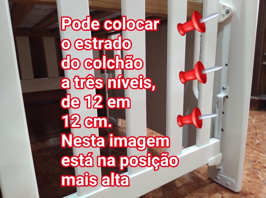 Berço para bebé cama da TRAMA casa quarto apartamento vivenda carro.