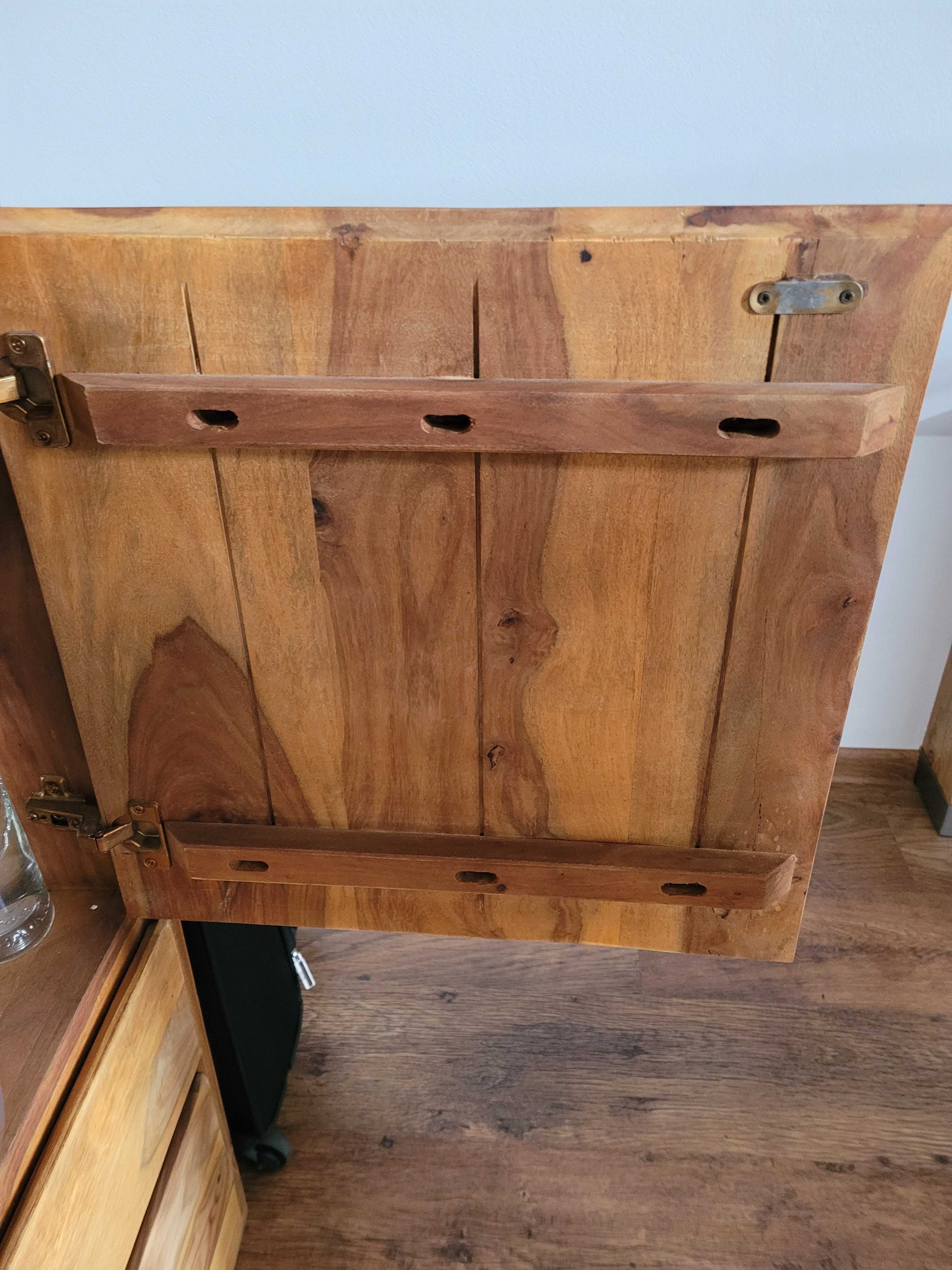 Uno design piękna drewniana komoda - palisander, stan idealny