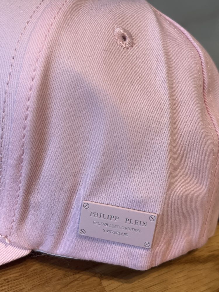 PP czapka z daszkiem Philipp Plein różowa