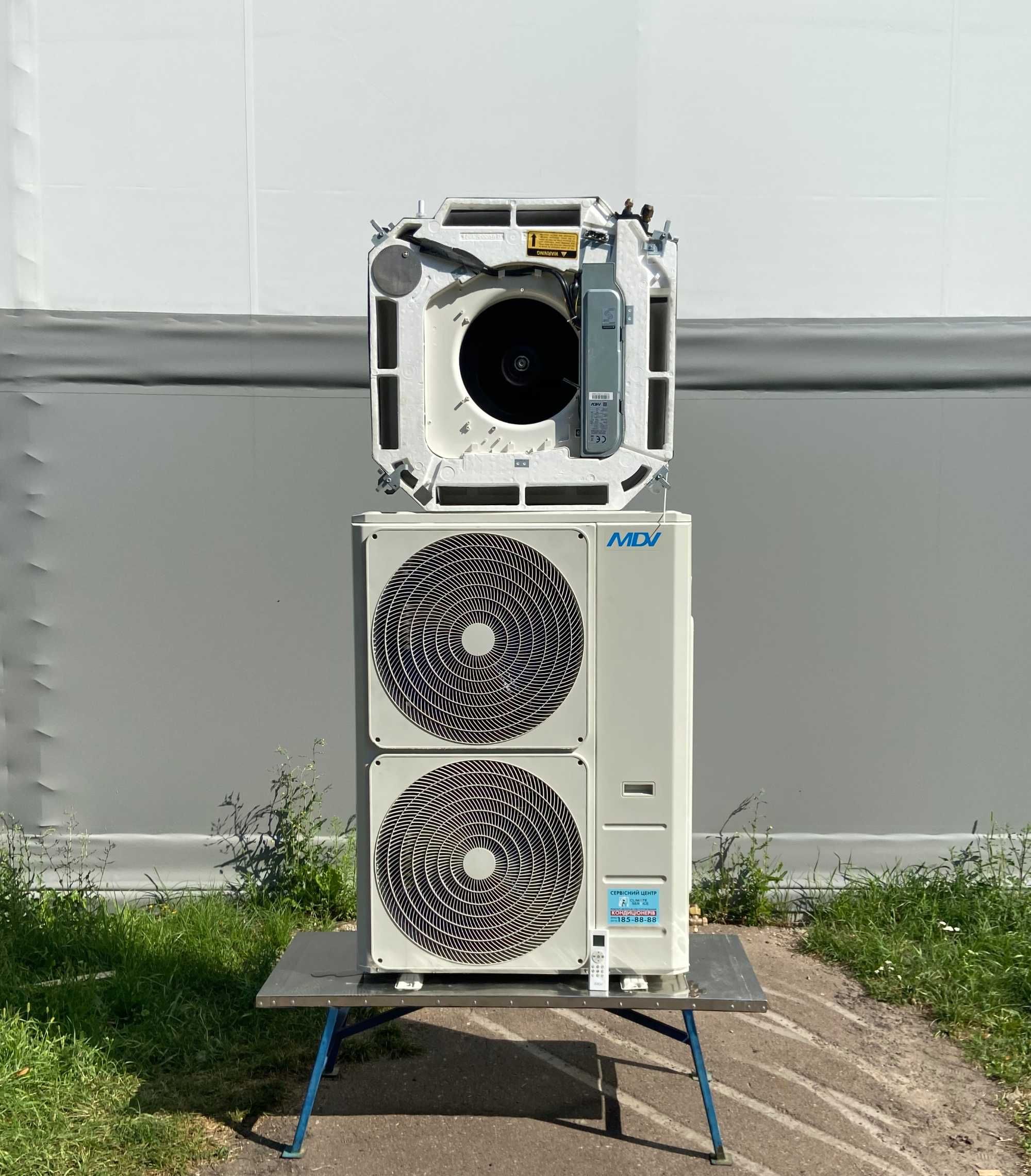 Кондиционер кассетный инверторный MDV 60 (до 160м2) гарантия, монтаж