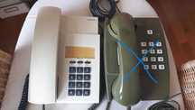 Telefones antigos teclas
